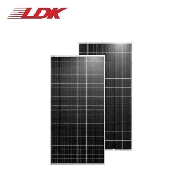 Highly Cost-effective LDK Brand 650W-670W Bifacial A Grade Monocrystalline Solar Panel